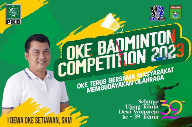 
 Budayakan Olahraga! Duo Milelnial asal Tanbu Gelar Tournament Badminton